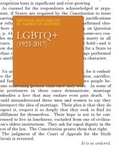 Defining Documents in American History: LGBTQ+ (19